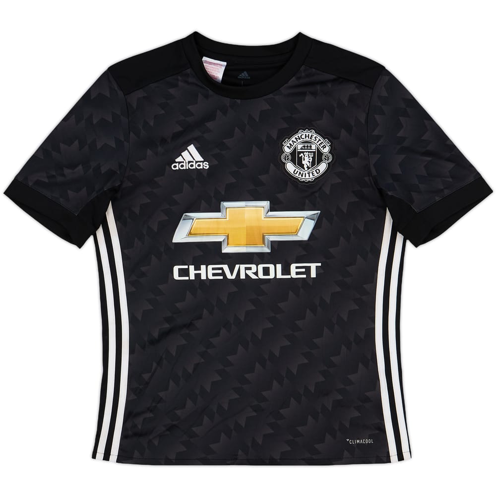 2017-18 Manchester United Away Shirt - 9/10 - (L.Boys)