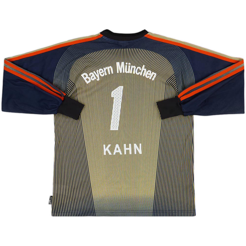 2003-04 Bayern Munich GK Shirt Kahn #1 - 7/10 - (XL.Boys)