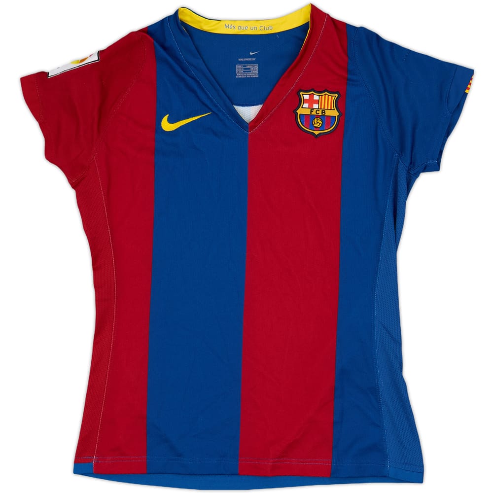 2006-07 Barcelona Home Shirt - 9/10 - (Women's S)