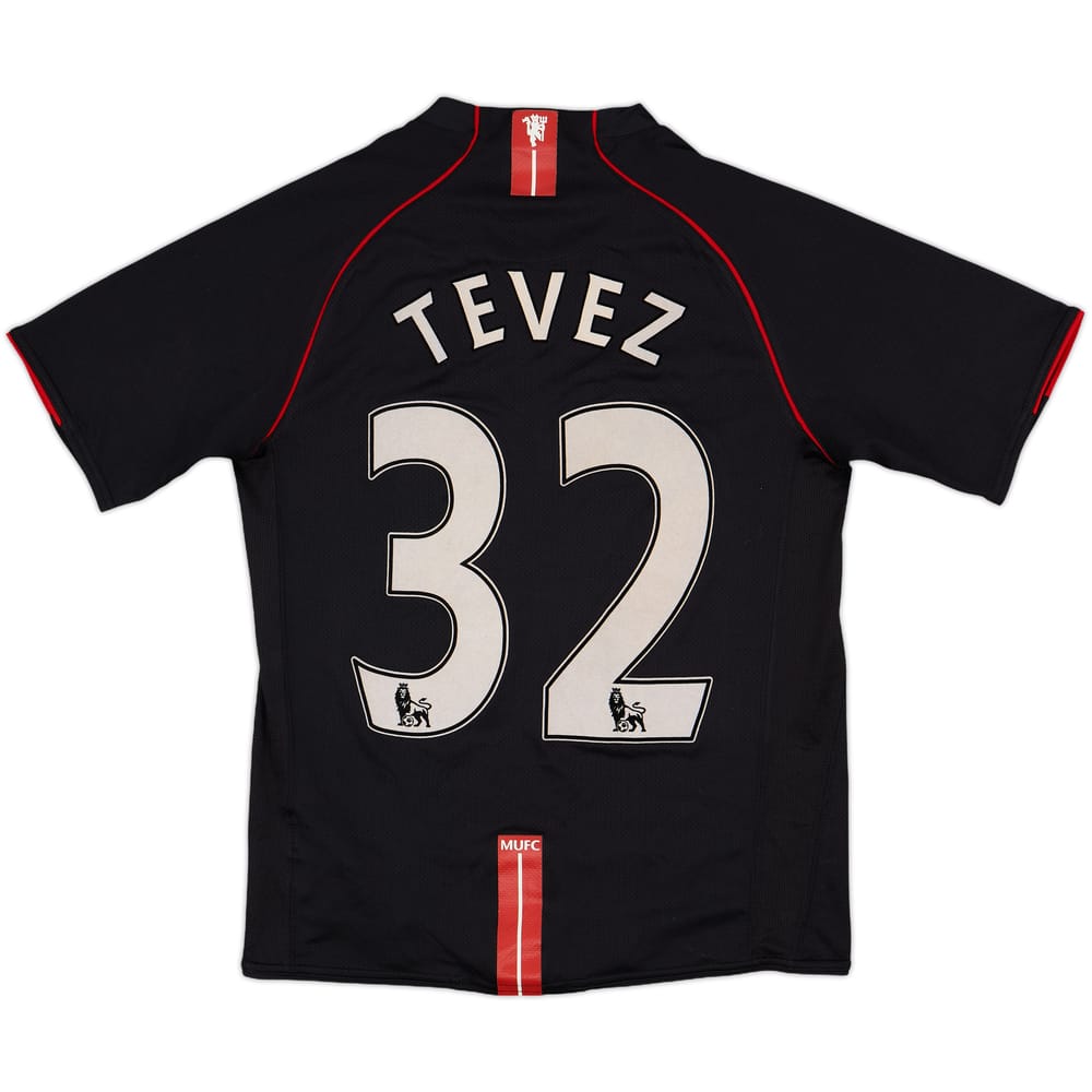 2007-08 Manchester United Away Shirt Tevez #32 - 9/10 - (XL.Boys)
