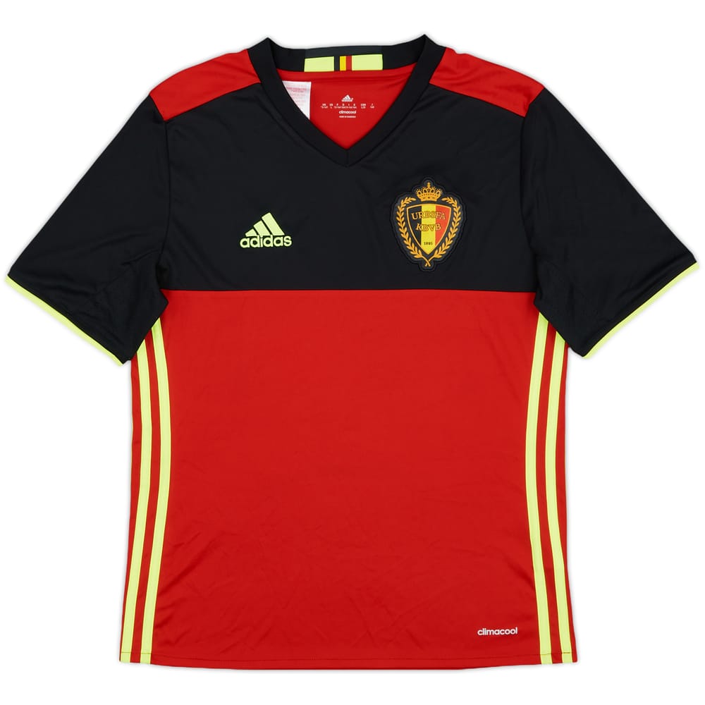 2016-17 Belgium Home Shirt - 8/10 - (L.Boys)