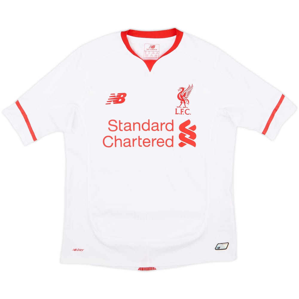 2015-16 Liverpool Away Shirt - 8/10 - (M.Boys)