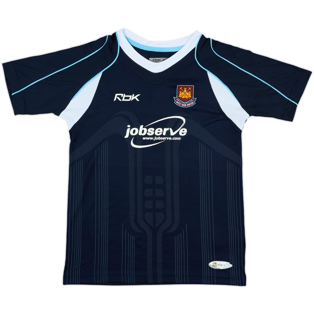 2006-07 West Ham Away Shirt - 10/10 - (L.Boys)