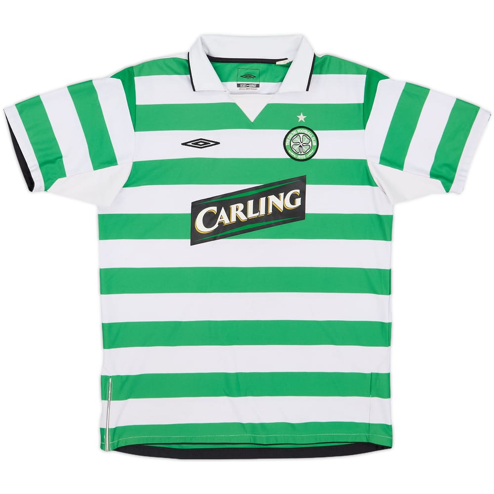 2004-05 Celtic Home Shirt - 5/10 - (XL.Boys)