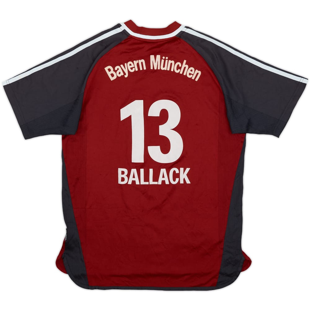 2002-03 Bayern Munich Home Shirt Ballack #13 - 6/10 - (M)