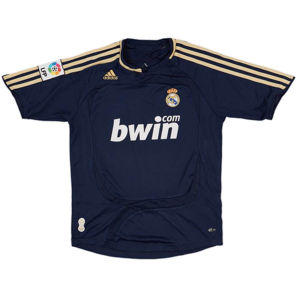 2007-08 Real Madrid Away Shirt - 7/10 - (L.Boys)