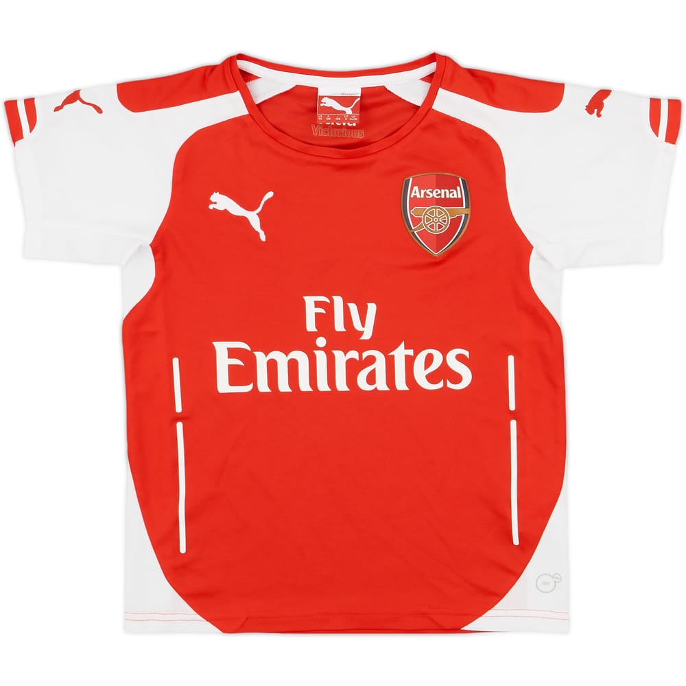 2014-15 Arsenal Home Shirt - 8/10 - (S.Boys)