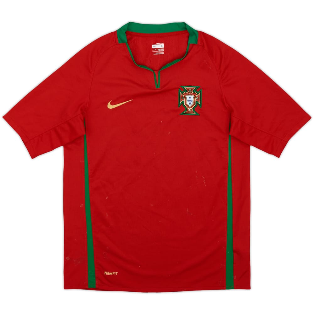 2008-10 Portugal Home Shirt - 5/10 - (L.Boys)