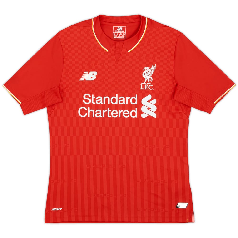 2015-16 Liverpool Home Shirt - 7/10 - (M.Boys)