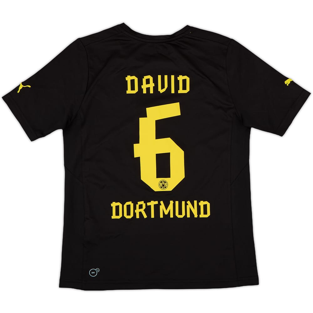 2012-13 Borussia Dortmund Away Shirt David #6 - 8/10 - (M.Boys)