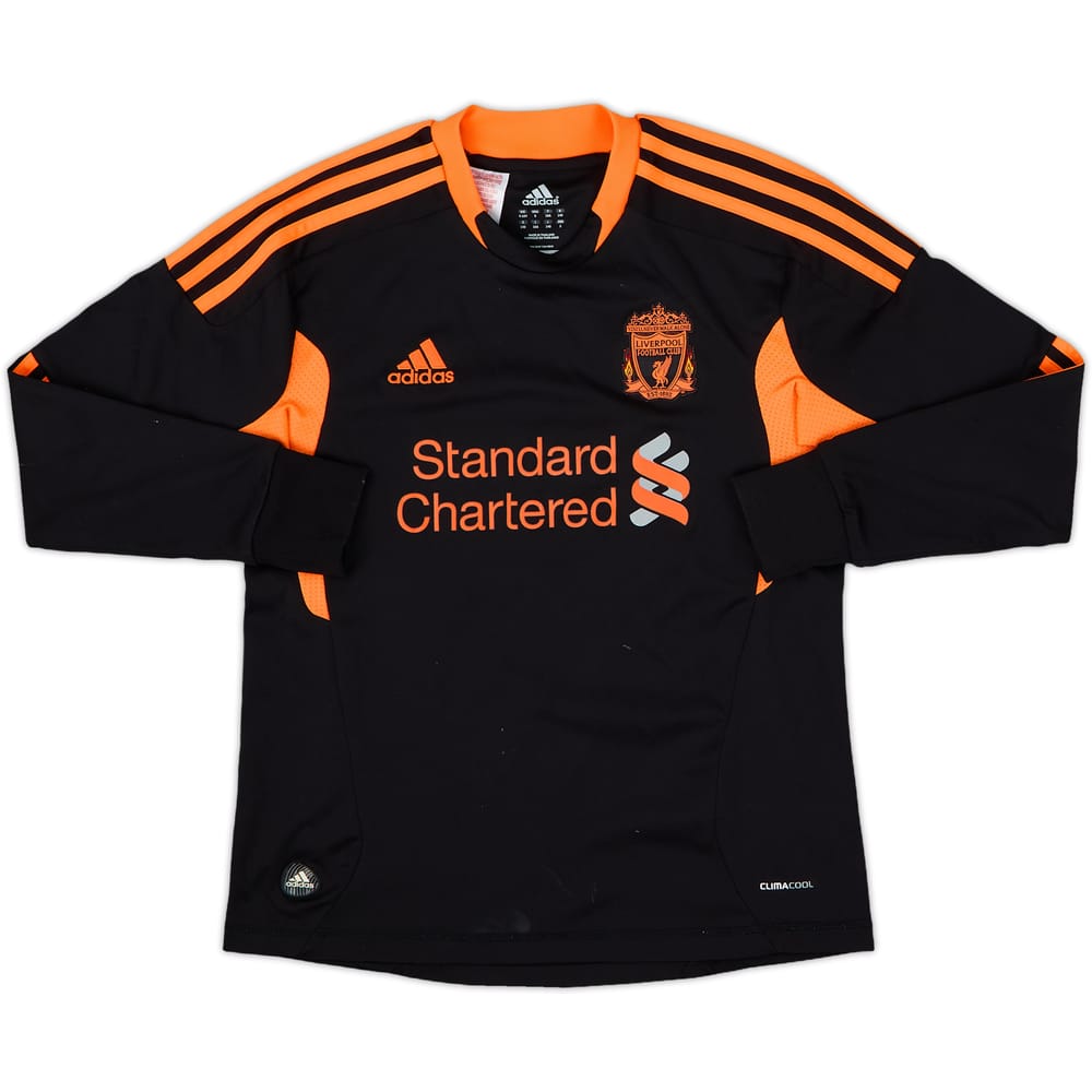 2011-12 Liverpool GK Shirt - 5/10 - (S.Boys)
