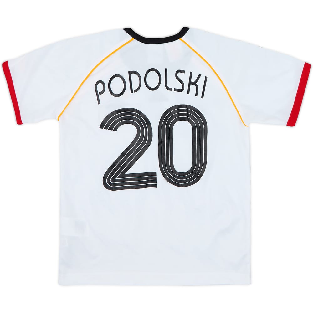 2006-07 Germany Basic Home Shirt Podolski #20 - 9/10 - (S.Boys)