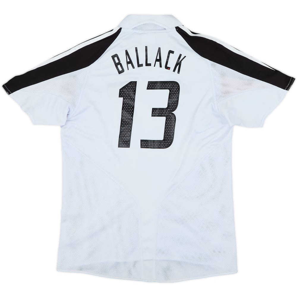 2004-05 Germany Home Shirt Ballack #13 - 6/10 - (L.Boys)