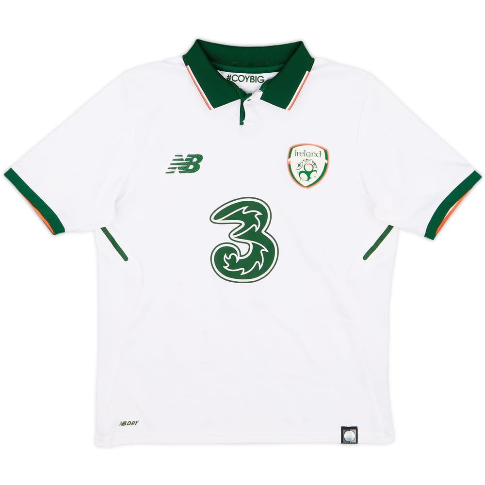 2017-18 Ireland Away Shirt - 6/10 - (M.Boys)