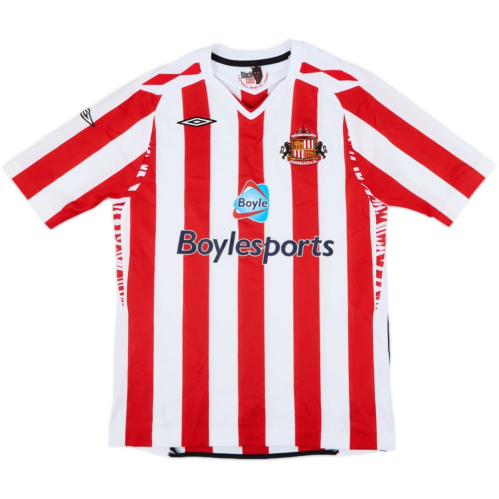2007-08 Sunderland Home Shirt - 9/10 - (L.Boys)