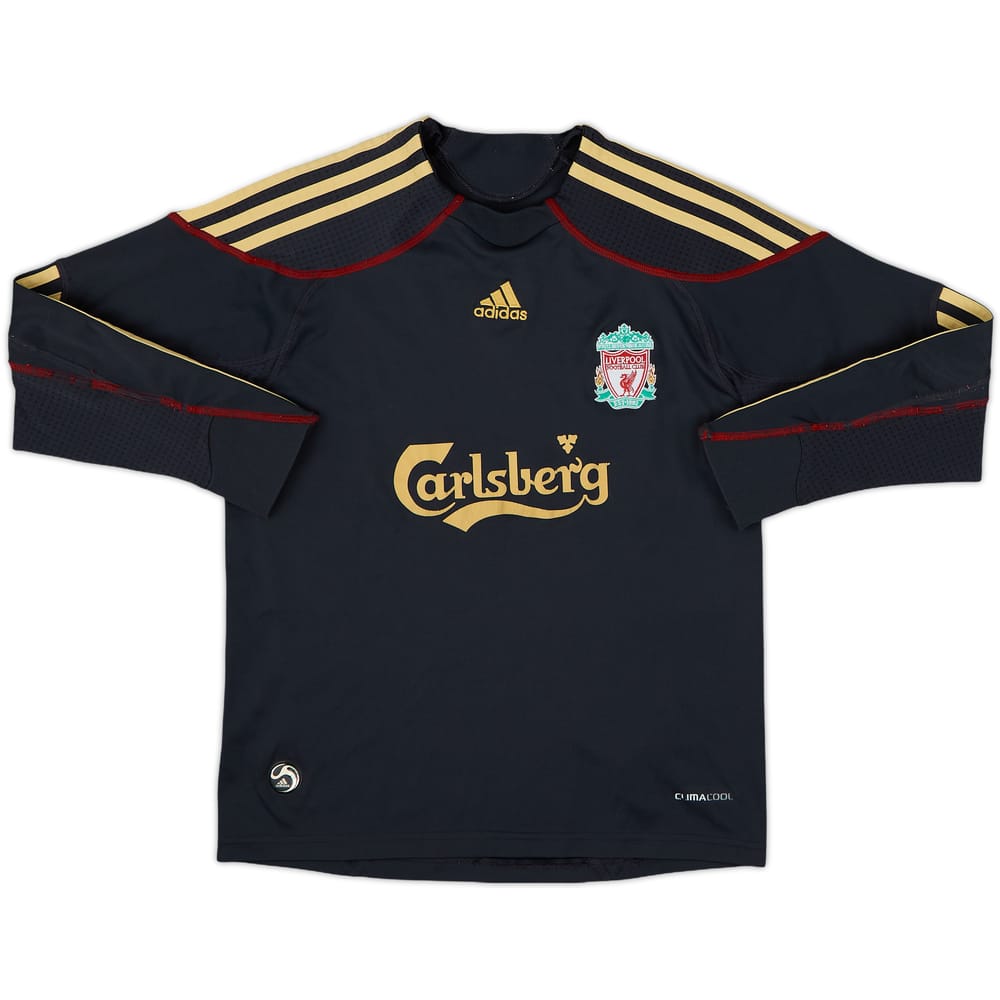2009-10 Liverpool Away L/S Shirt - 6/10 - (M.Boys)