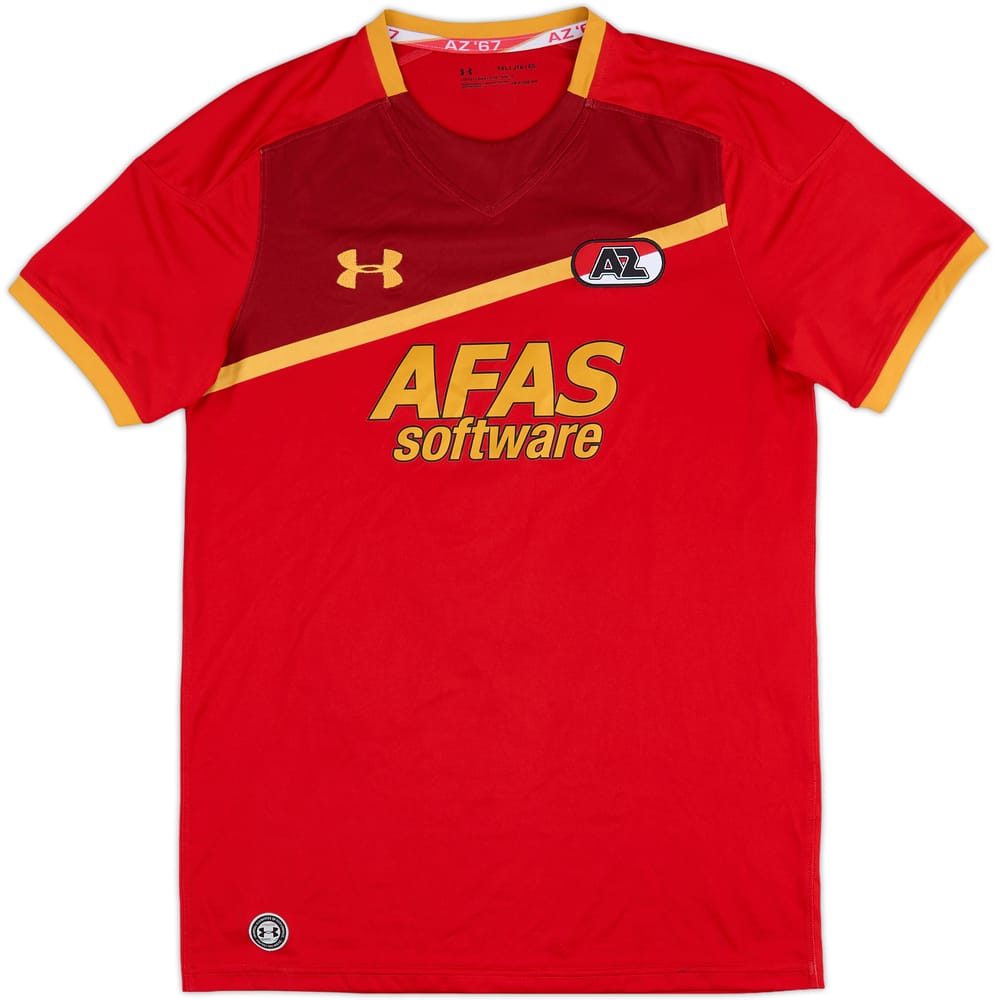 2017-18 AZ Alkmaar Home Shirt Matthew #9 - 9/10 - (XL.Boys)