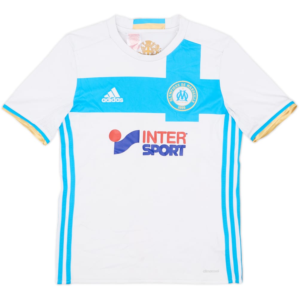 2016-17 Olympique Marseille Home Shirt - 5/10 - (L.Boys)