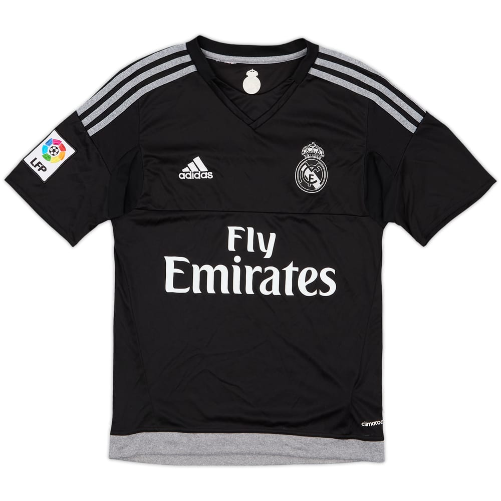 2015-16 Real Madrid GK S/S Shirt - 6/10 - (L.Boys)