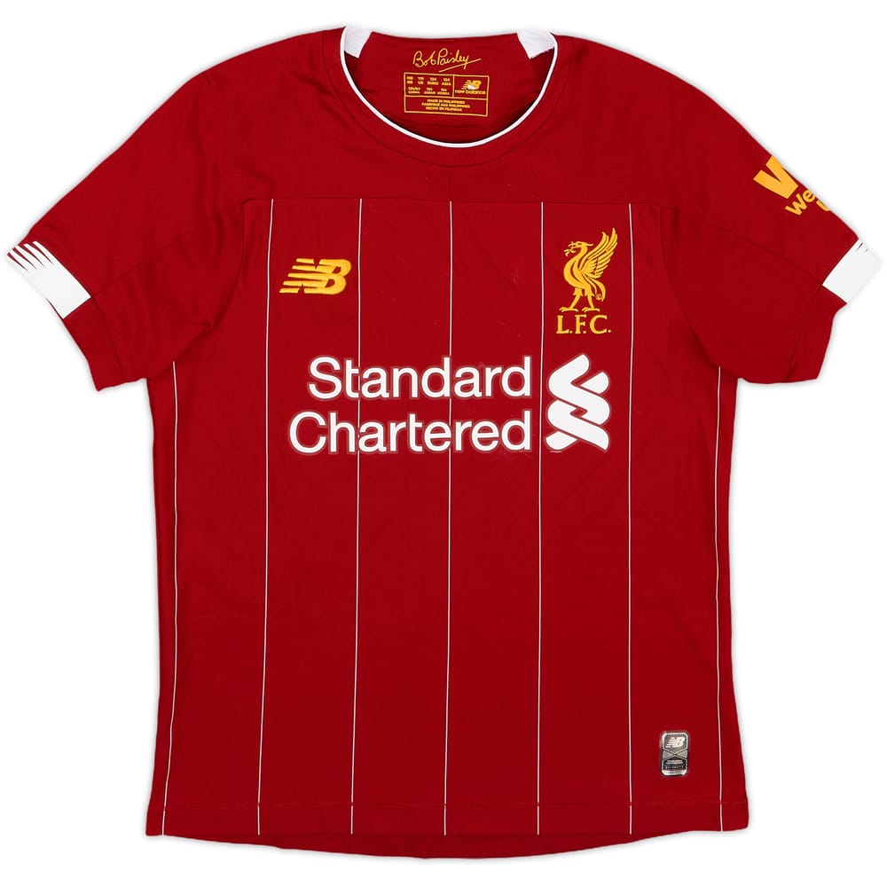 2019-20 Liverpool Home Shirt - 8/10 - (M.Boys)