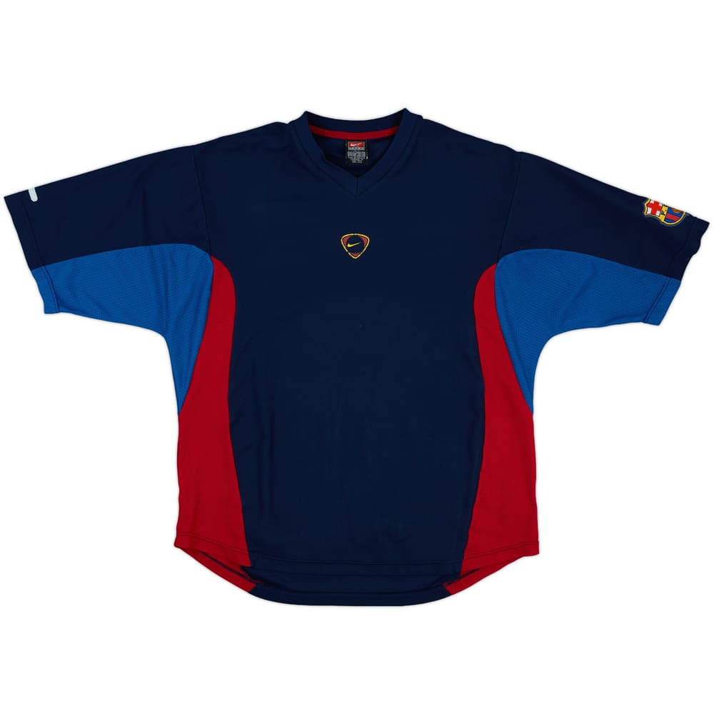 2000-01 Barcelona Nike Training Shirt - 7/10 - (L)