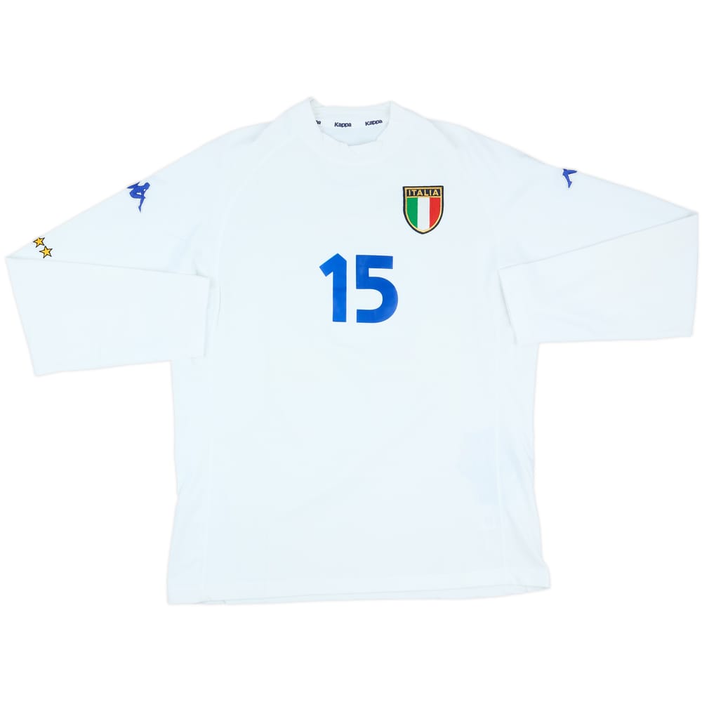 2000-01 Italy Player Issue Away L/S Shirt #15 (XL)