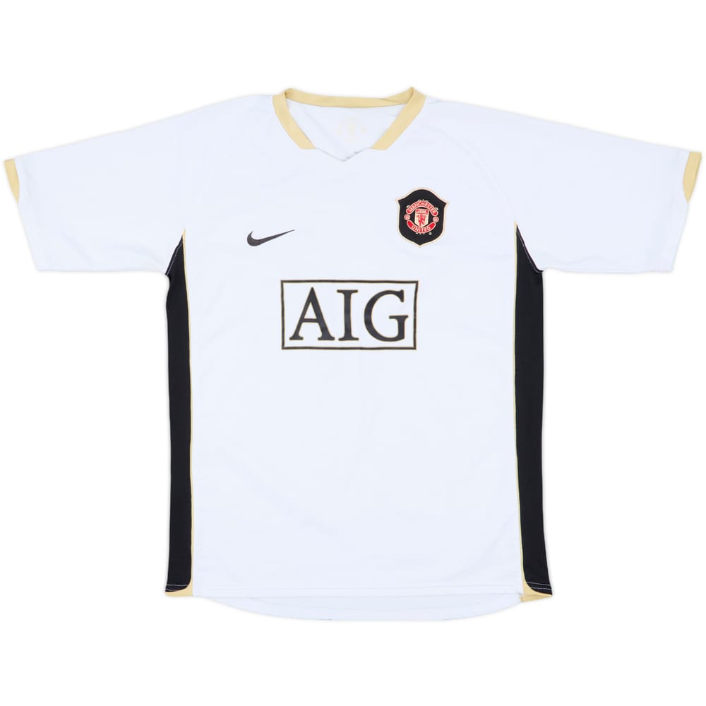 2006-08 Manchester United Away Shirt - 8/10 - (XL.Boys)