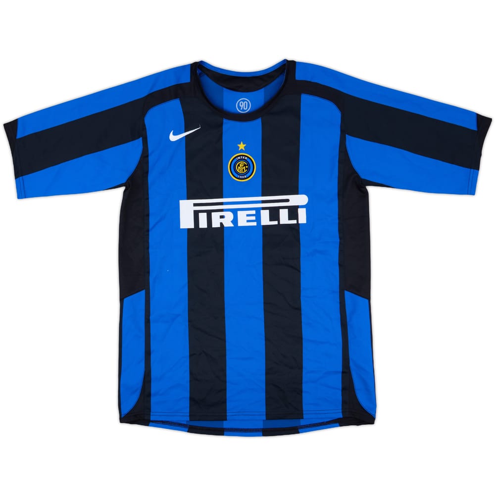 2004-05 Inter Milan Home Shirt - 7/10 - (XL.Boys)