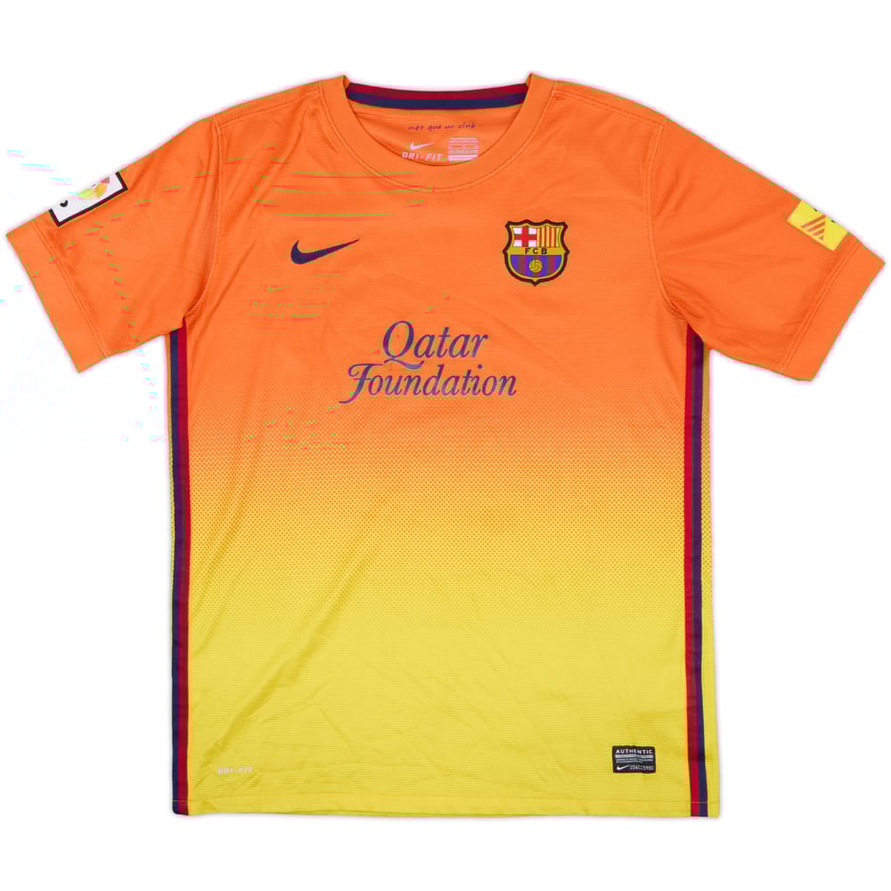 2012-13 Barcelona Away Shirt - 7/10 - (XL.Boys)