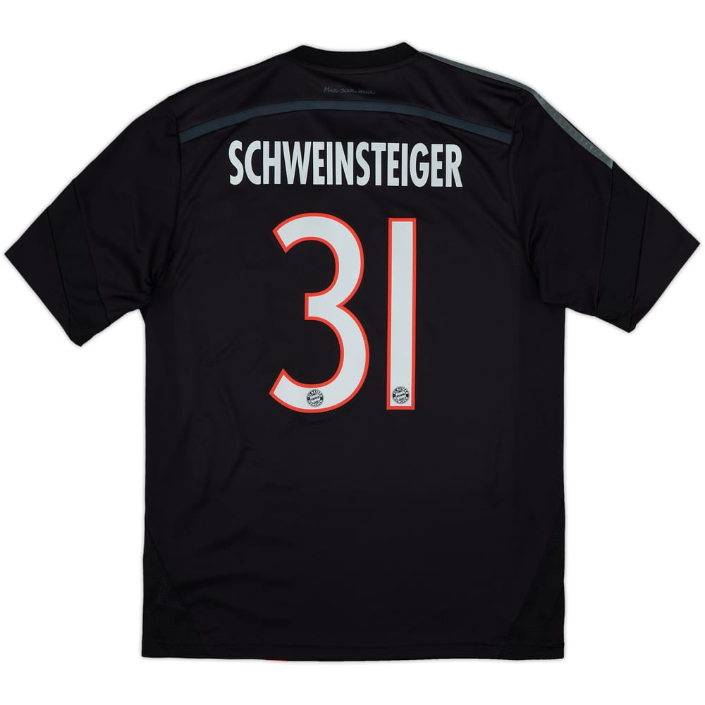 2014-15 Bayern Munich Third Shirt Schweinsteiger #31 - 7/10 - (M)