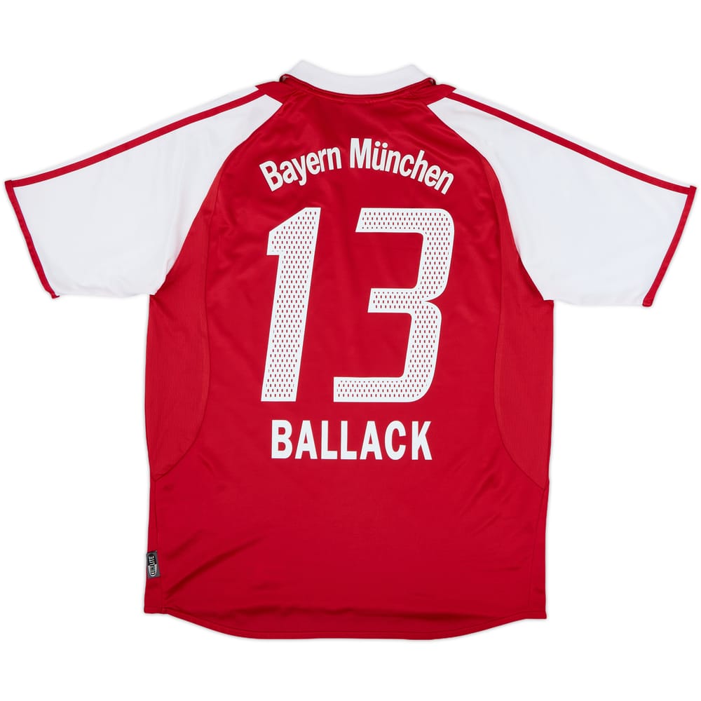 2004-05 Bayern Munich Home Shirt Ballack #13 - 9/10 - (XL.Boys)