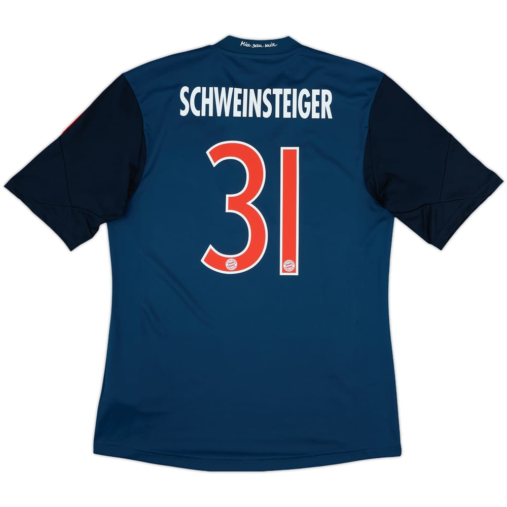 2013-14 Bayern Munich Third Shirt Schweinsteiger #31 - 9/10 - (M)