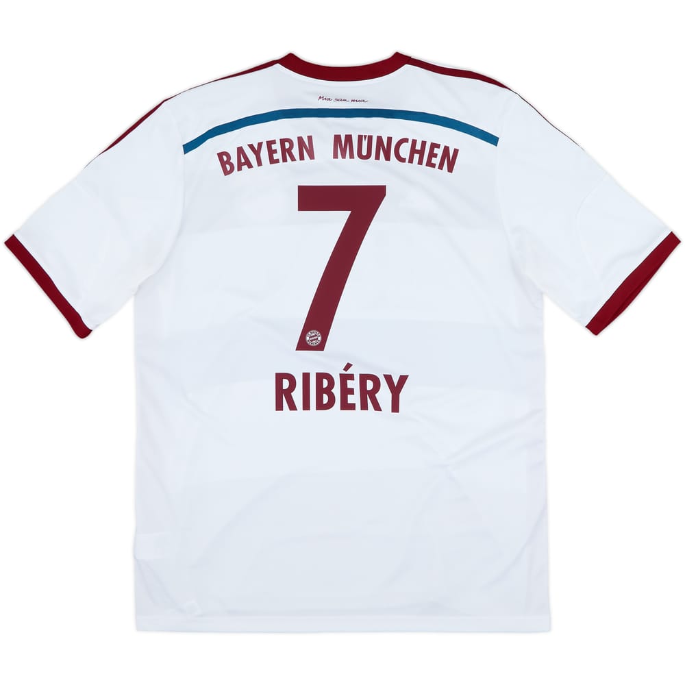 2014-15 Bayern Munich Away Shirt Ribery #7 - 9/10 - (XL)