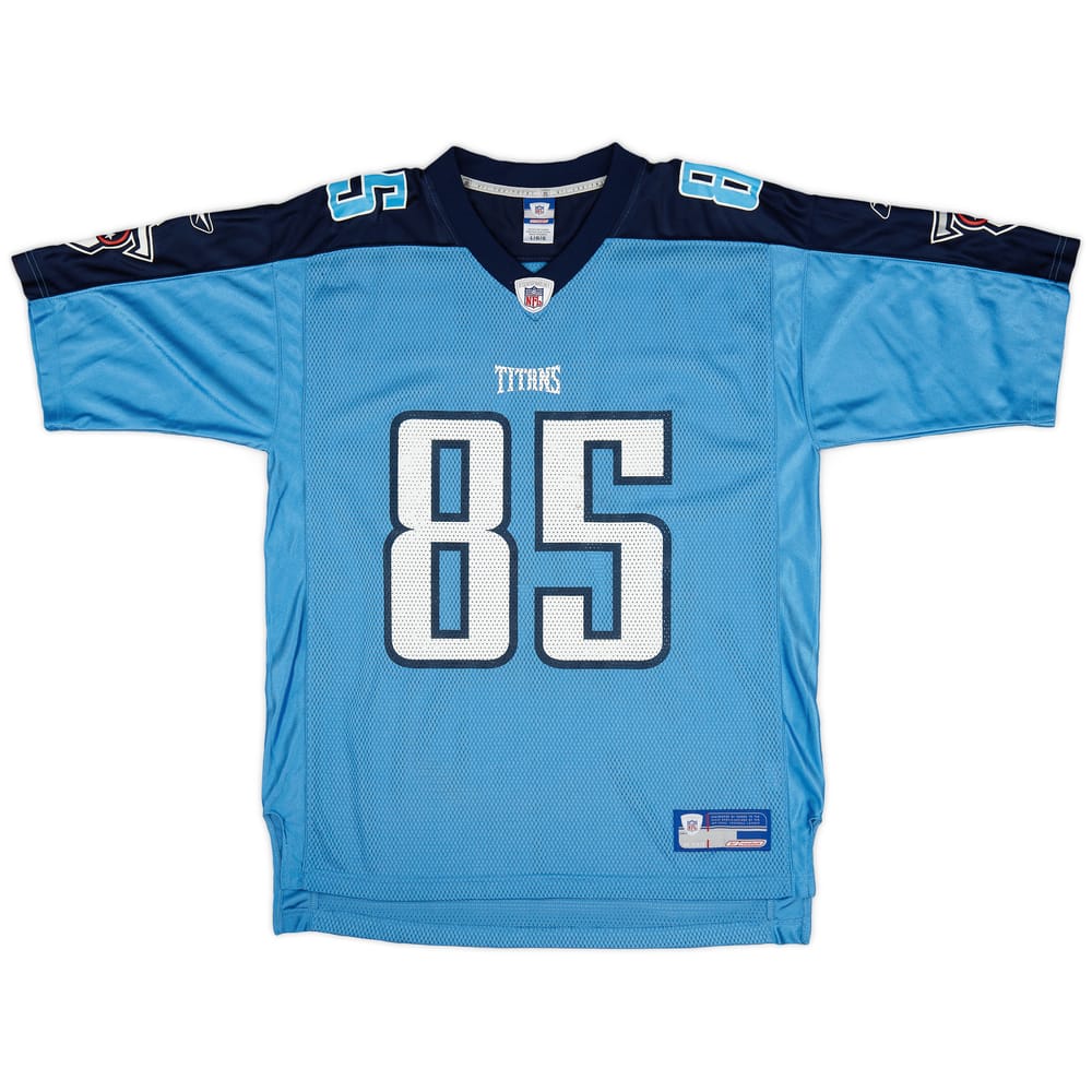 2002-04 Tennessee Titans Mason #85 Reebok On Field Alternate Jersey (Very Good) L