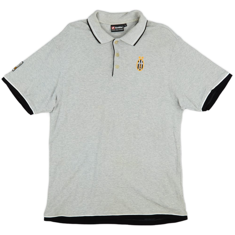 2001-02 Juventus Lotto Polo Shirt - 9/10 - (L)