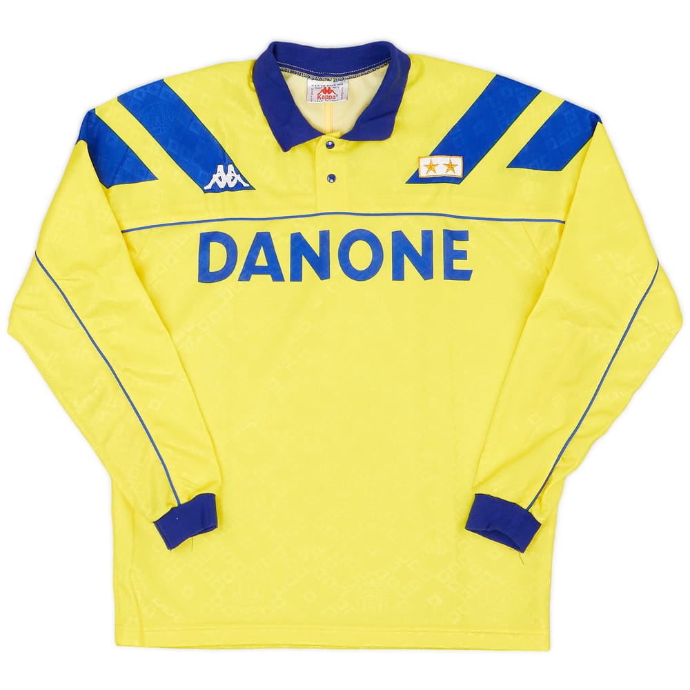 1992-94 Juventus Away L/S Shirt - 9/10 - (M)