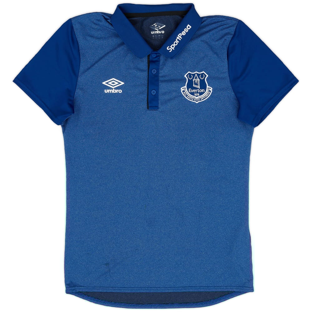 2018-19 Everton Umbro Polo Shirt - 6/10 - (M)