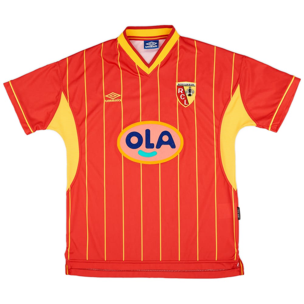 1999-00 Lens Home Shirt - 9/10 - (XL)