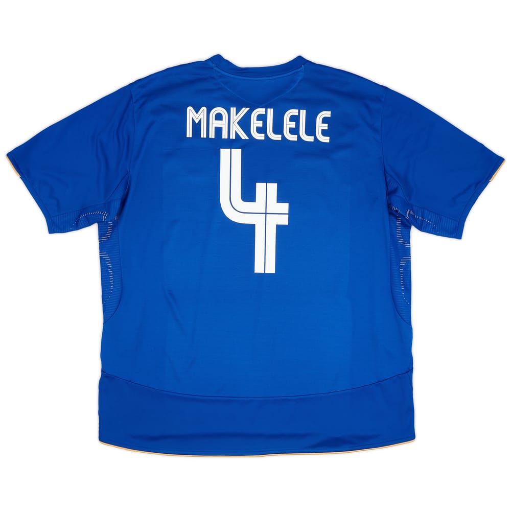 2005-06 Chelsea Centenary Home Shirt Makelele #4 - 6/10 - (XL)