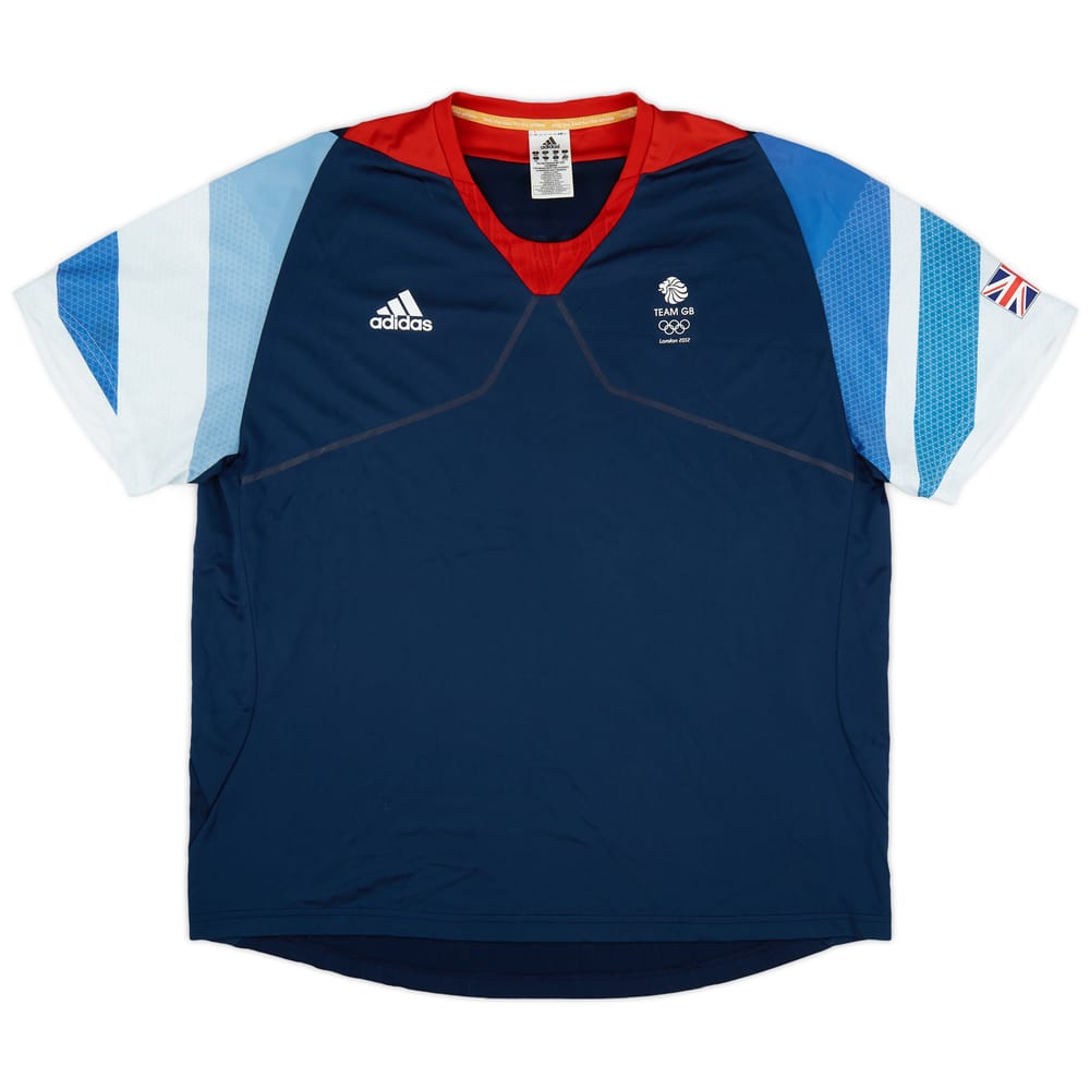 2012 Team GB Olympic adidas Training Shirt - 9/10 - (XXL)