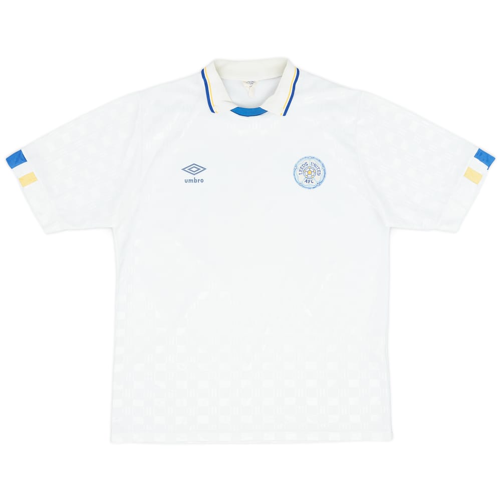 1988-90 Leeds United Home Shirt - 7/10 - (L)