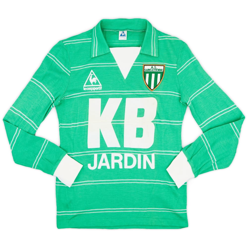 1981-82 Saint Etienne L/S Home Shirt - 9/10 - (S)