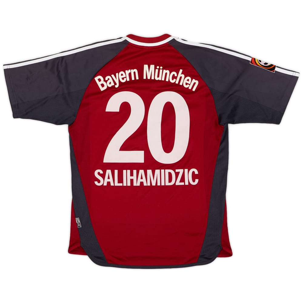 2001-02 Bayern Munich Home Shirt Salihamidzic #20 - 6/10 - (S)