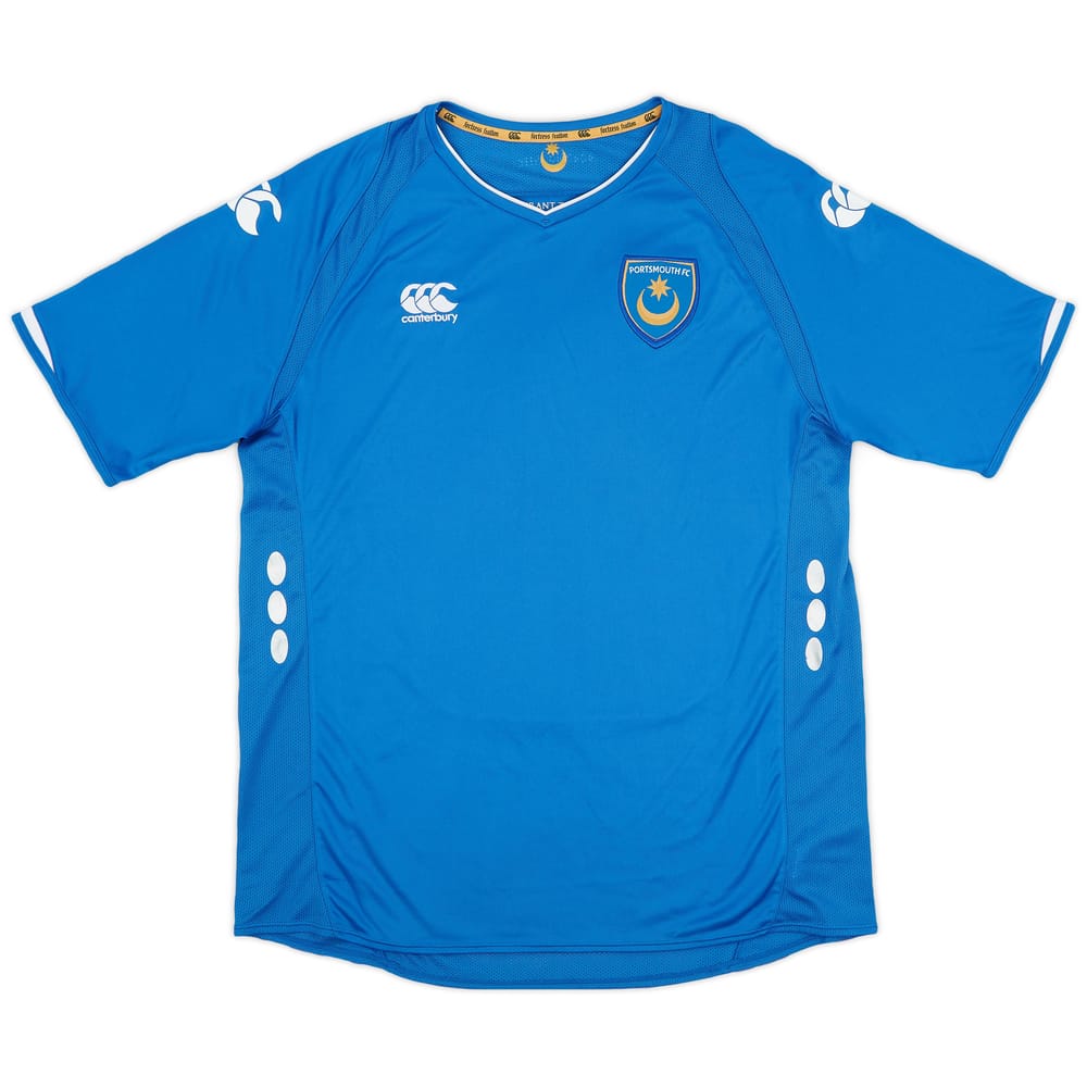 2009-10 Portsmouth Home Shirt - 9/10 - (L)