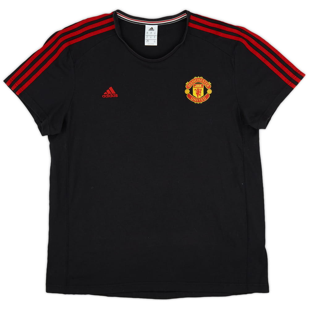2015-16 Manchester United adidas Tee - 8/10 - (XL)