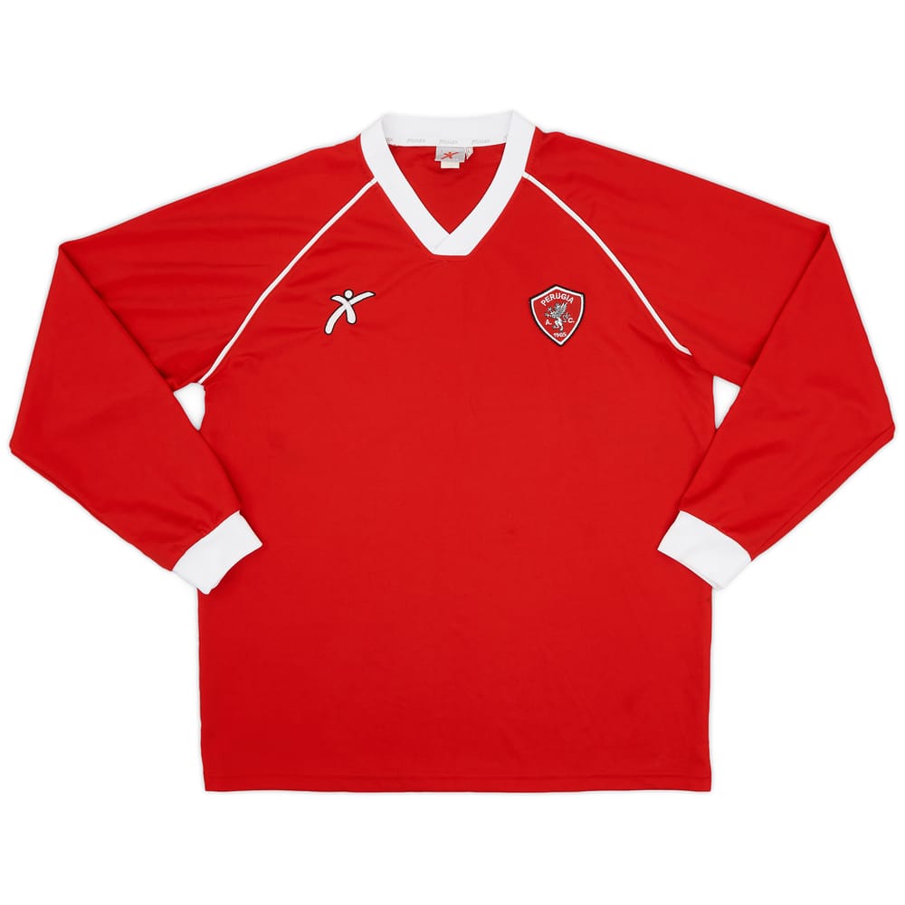 2001-02 Perugia Galex Training L/S Shirt - 9/10 - (L)