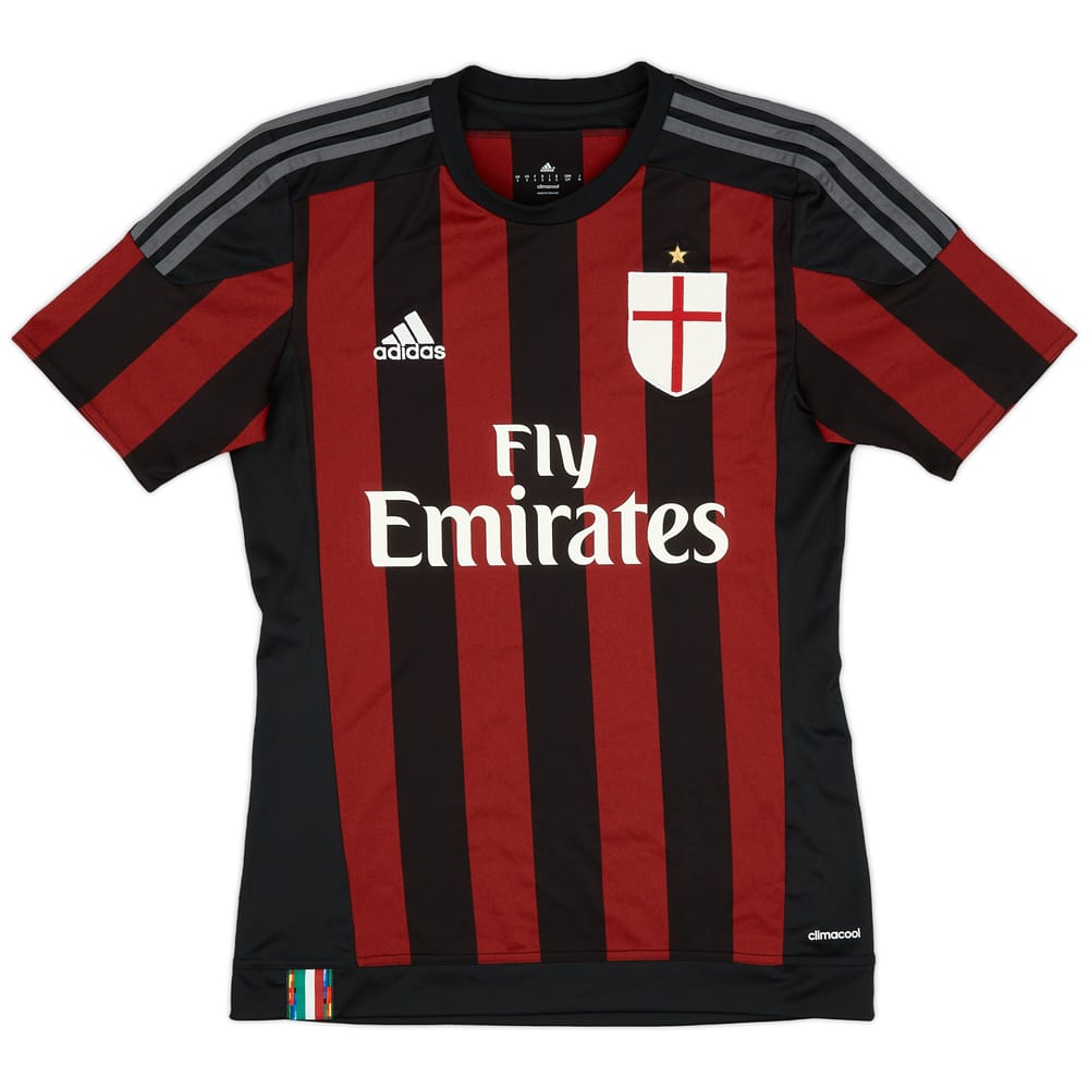 2015-16 AC Milan Home Shirt - 9/10 - (S)