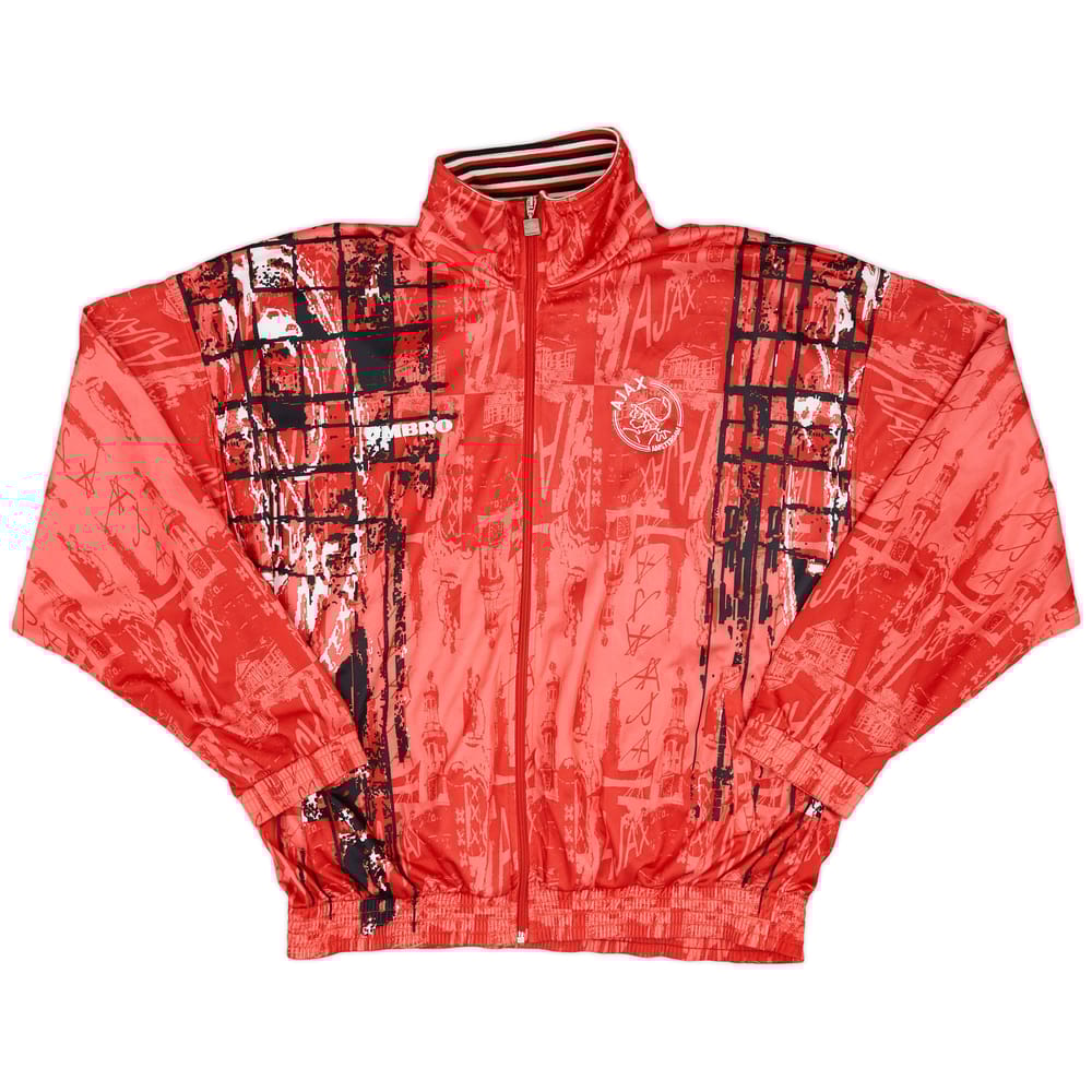 1996-97 Ajax Umbro Track Jacket - 10/10 - (XXL)