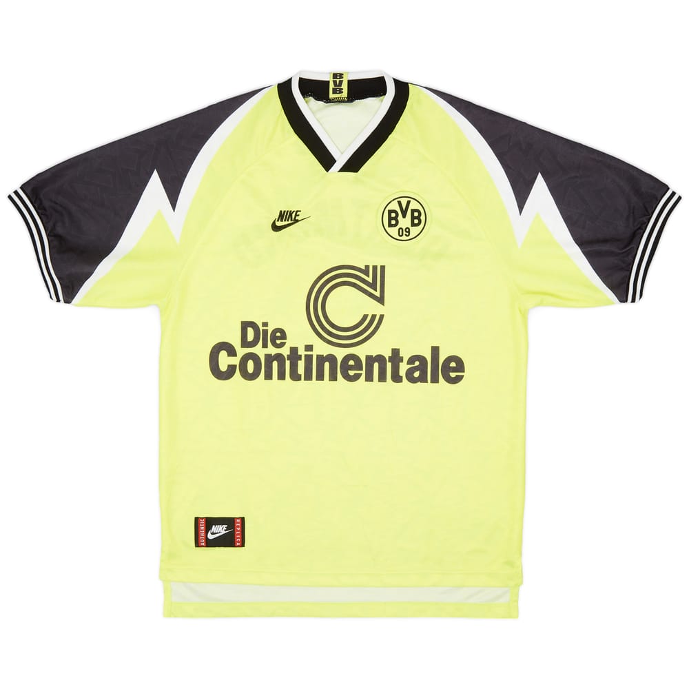 1995-96 Borussia Dortmund Home Shirt - 8/10 - (L)