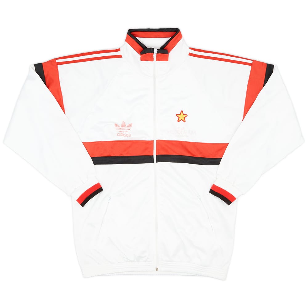 1990-92 AC Milan adidas Track Jacket - 5/10 - (M)